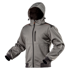 Neo Tools Softshell Munkavédelmi kabát, levehető kapucnival, XXXL munkaruha