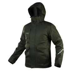 Neo Tools Téli Munkavédelmi kabát, olíva, CAMO, S