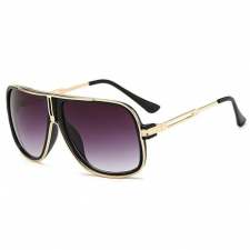 NEOGO Calvin 4 napszemüveg, Glossy Black Gold / Gray napszemüveg