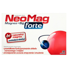 NeoMag Forte, Magnézium + B6, 30 tabletta vitamin és táplálékkiegészítő