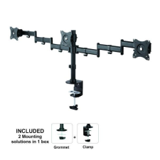 Neomounts NM-D135D3BLACK tv állvány és fali konzol