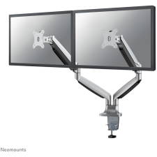 Neomounts NM-D750DSILVER asztali TV konzol 81,3 cm (32") Ezüst (NM-D750DSILVER) tv állvány és fali konzol