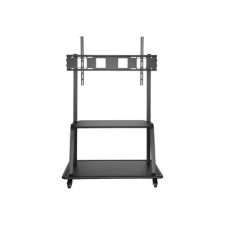 Neomounts NS-M4000BLACK Mobil monitor/TV padlóállvány 60-105" fekete tv állvány és fali konzol