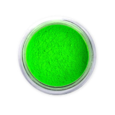  Neon pigmentpor - Neon Green körömdíszítő