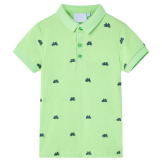  Neon zöld gyerek pólóing 140