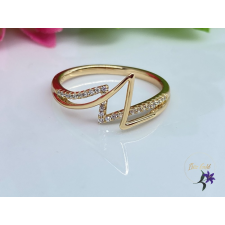  Neos antiallergén divatos modern formájú gyűrű 18K gyűrű