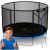 NEOSPORT Neo-Sport külső hálós Trambulin létrával 183cm, 50kg - Kék