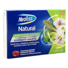 Neotuss Natural szopogató tabletta 16db vitamin és táplálékkiegészítő