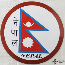  Nepáli zászló hűtőmágnes hűtőmágnes