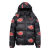 Neptun Naruto Puffer Jacket Akatsuki Red Méret XXXL