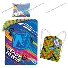 Nerf ágyneműhuzat + sportzsák szett, Ready Town (100% pamut) - 629 lakástextília
