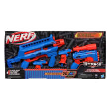 Nerf Alpha Strike blaster készlet 4 db és lövedékekkel katonásdi