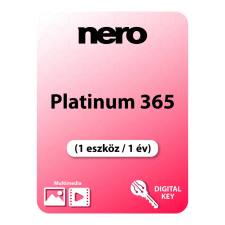 NERO-AG Nero Platinum 365 (1 eszköz / 1 év) (Elektronikus licenc) karbantartó program