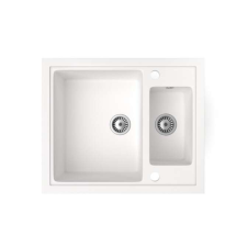 Nero Arriva Gránit Mosogató - 2 Medencéjű - 60 cm mosogatótálca