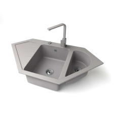 Nero Gamma Design - Gránit Sarok Mosogató - 50cm mosogatótálca