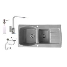 Nero Glasgow-S4 Gránit Mosogató - 93x49 cm mosogatótálca