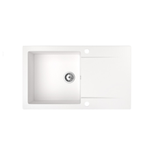 Nero Gránit mosogató NERO Gold + szifon (fehér) mosogatótálca