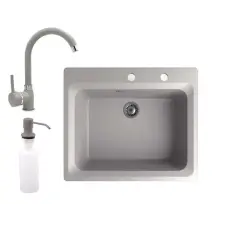Nero Italia Gránit Mosogató Szett - 60cm mosogatótálca