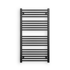 Nero Törölközőszárító radiátor 60 x 110 cm - Nero Italia (fekete) fűtőtest, radiátor