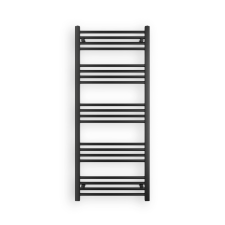 Nero Törölközőszárító radiátor 60 x 140 cm - Nero Italia (fekete) fűtőtest, radiátor