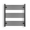 Nero Törölközőszárító radiátor 75 x 80 cm - Nero Italia (fekete)