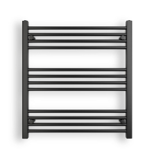 Nero Törölközőszárító radiátor 75 x 80 cm - Nero Italia (fekete) fűtőtest, radiátor