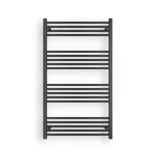 Nero törölközőszárító radiátor Nero Italia 75 x 130 cm (fekete) fűtőtest, radiátor