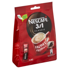 Nescafé 3in1 Classic azonnal oldódó kávéspecialitás 10 x 17 g (170 g) kávé