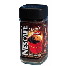 NESCAFE Instant kávé, 100 g, üveges, NESCAFÉ Classic KHK011 kávé