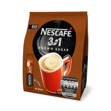 NESCAFE Instant kávé stick, 10x16,5 g, NESCAFÉ &quot;3in1&quot;, barna cukorral kávé