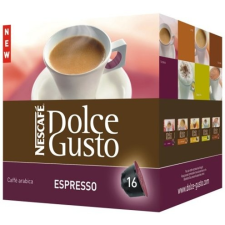 NESCAFE Kávékapszula, 16x7 g, NESCAFÉ Dolce Gusto Espresso KHK363 kávé