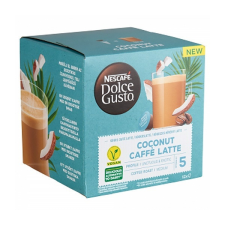 NESCAFE Kávékapszula NESCAFE Dolce Gusto Coconut Café Latte vegán kókuszos 12 kapszula/doboz kávé