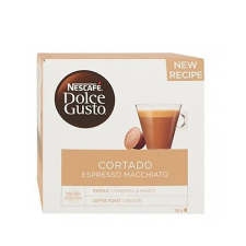 NESCAFE Kávékapszula NESCAFE Dolce Gusto Cortado 16 kapszula/doboz kávé