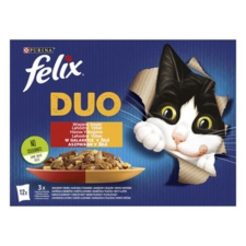 Nesle Felix Fantastic Duo Multipack Házias Válogatás Aszpikban 12x85g macskaeledel