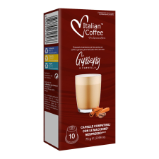 Nespesso Nespresso®* kompatibilis olasz kávé, ginzeng és fahéj kapszula (10db) kávé