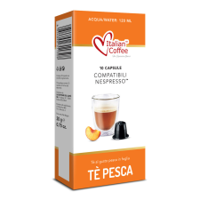 Nespresso Barack ízű fekete tea kapszula, cukormentes, természetes termék. (10db) kávé