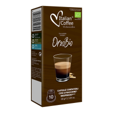 Nespresso kompatibilis szerves oldódó árpa kapszula Bio olasz kávé (10db) kávé