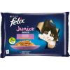 Nestle Állateledel alutasakos FELIX Fantastic Junior macskáknak csirke-lazac válogatás aszpikban 4x85 g (12448336)