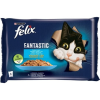 Nestle Állateledel alutasakos FELIX Fantastic macskáknak zöldséges halas válogatás aszpikban 4x85 g (12448342)