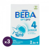 Nestlé BEBA OptiPro 4 Junior tejalapú italpor vitaminokkal és ásványi anyagokkal 24 hó+ (3x600 g)
