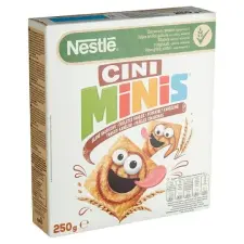  Nestlé Cini Minis ropogós, fahéjas gabonapehely teljes kiőrlésű búzával 250 g reform élelmiszer