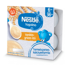 Nestlé Grízes vaníliás Yogolino babapuding 6 hó+ (4x100 g) bébiétel