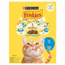 Nestlé hungária kft Friskies száraz macskaeledel lazaccal és hozzáadott zöldségekkel 1 kg macskaeledel