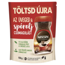 Nestlé hungária kft Nescafé Classic instant kávé utántöltő 150g kávé