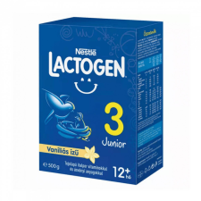 Nestlé Lactogen 3 vaníliás Junior tejalapú italpor 12 hó+ (500 g) bébiétel