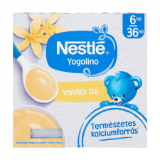 Nestlé Vaníliás Yogolino babapuding 6 hó+ (4x100 g) bébiétel