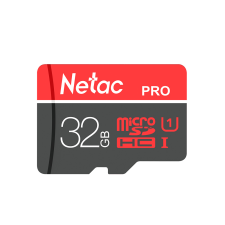 NETAC 32GB P500 Extreme Pro Micro SDHC Memóriakártya + SD adapter memóriakártya