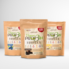 Netamin Vegan Prot3in Triplex fehérjepor - 3 db-os vegyes csomag vitamin és táplálékkiegészítő