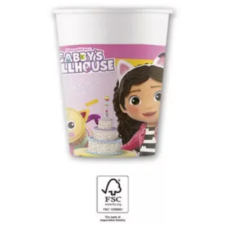 NETFLIX Gabi babaháza Friends papír pohár 8 DARABOS 200 ml FSC party kellék