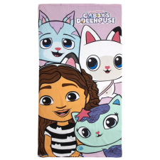 NETFLIX Gabi babaháza Meow fürdőlepedő, strand törölköző 70x140 cm (Fast Dry) Nr1 lakástextília